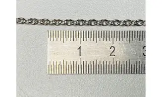 Chaîne Inox 50cm 2.5mm