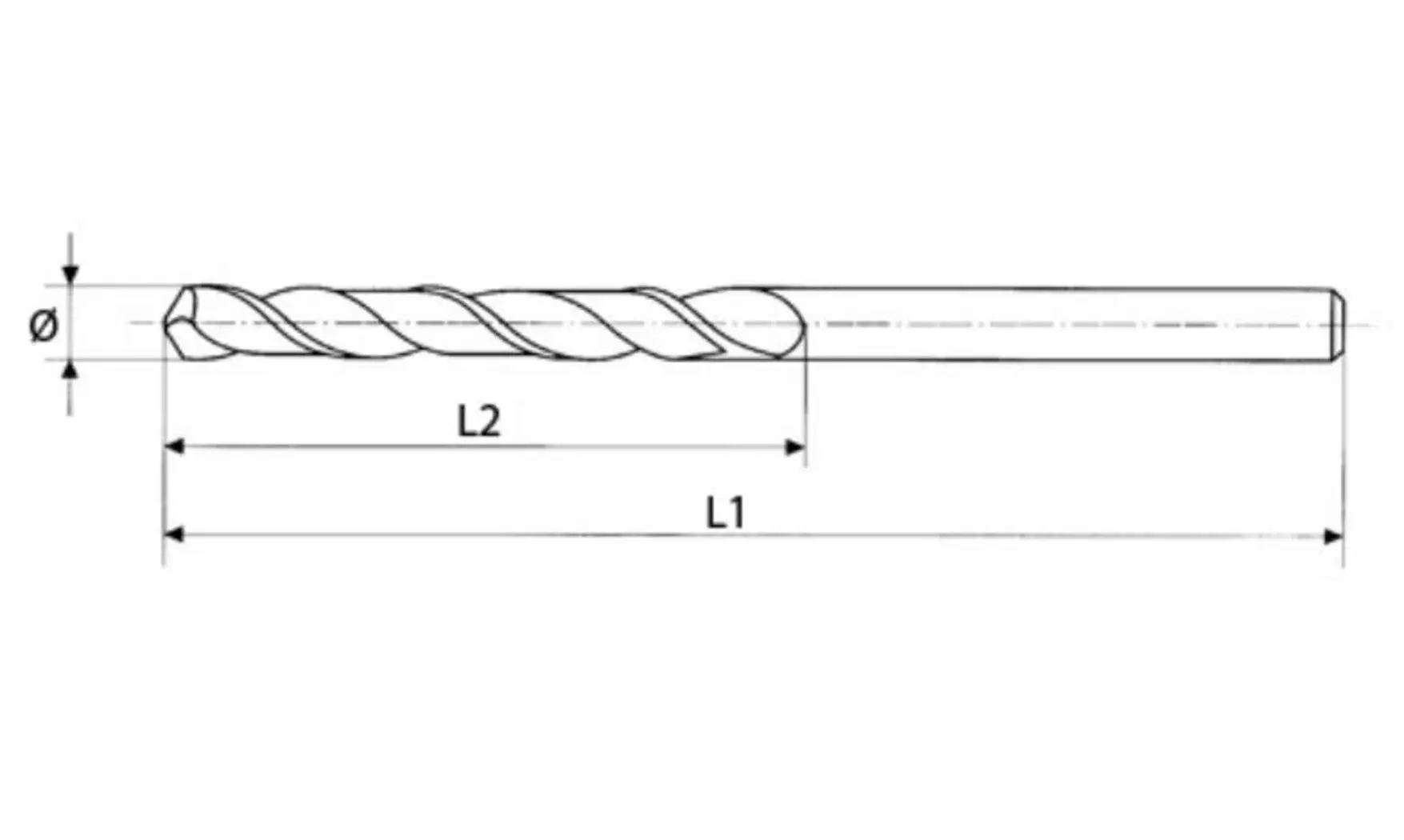 Foret HSS Diam 6.0mm GBX