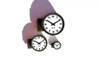 Horloge double BODET
