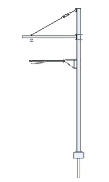 Support Unifié Type H 1 voie