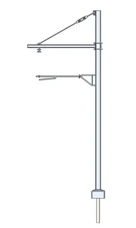 Support Unifié Type H 1 voie