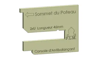 Gabarit de Montage Support H