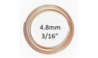 Tube Cuivre Recuit 4.80mm (3/16")