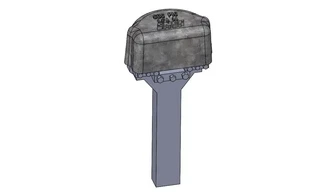 Boitier SDC P10 x3 - O