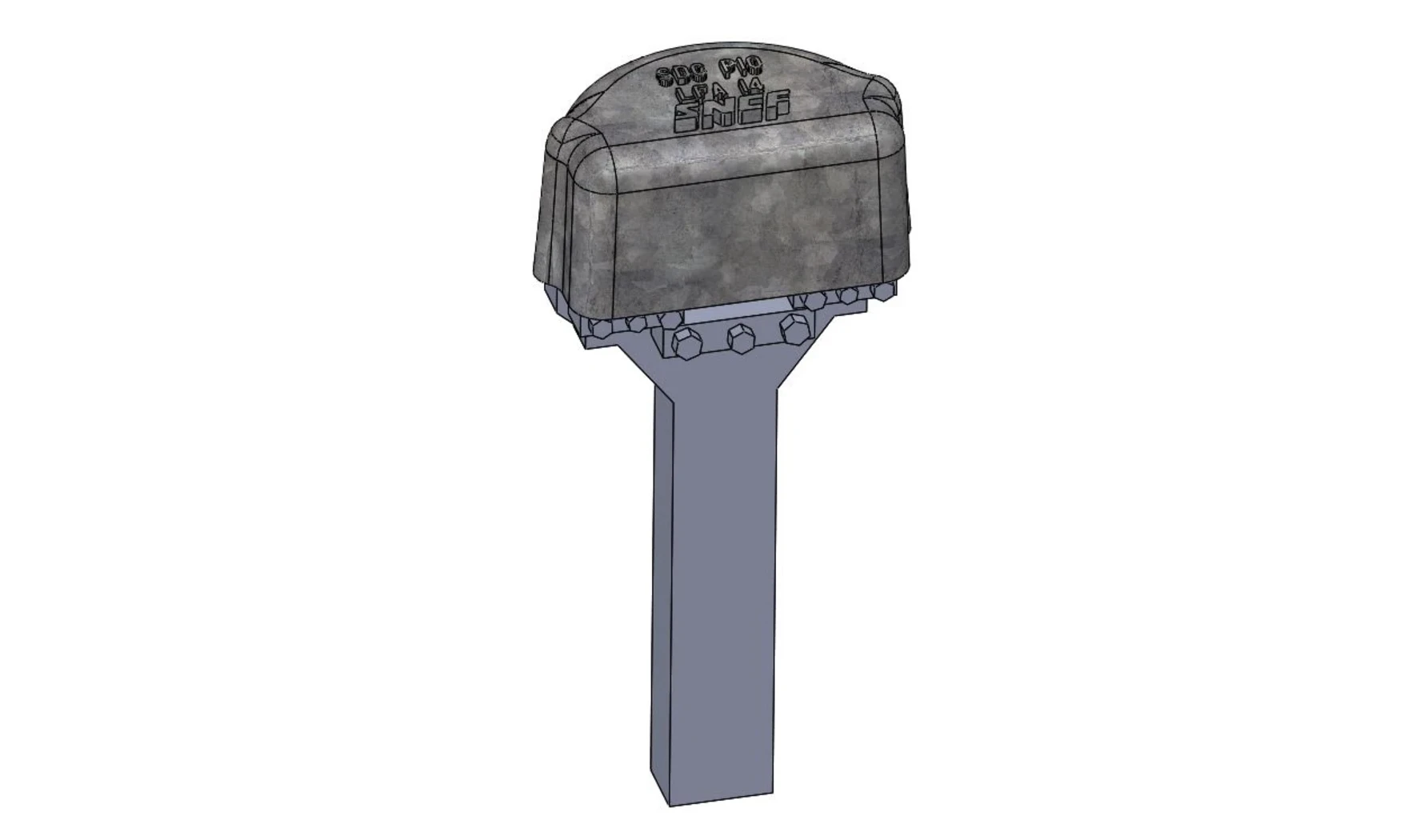 Boitier SDC P10 x3 - O